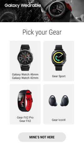 Galaxy Watch Plugin для Android — скриншот 2
