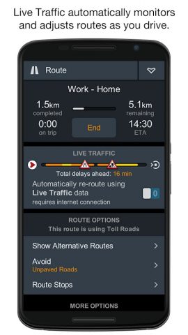 Genius Maps: Offline GPS Nav для Android — скриншот 5