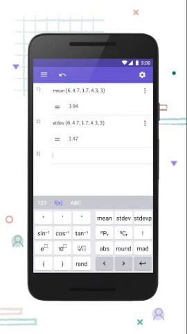 GeoGebra Scientific Calculator для Android — скриншот 2