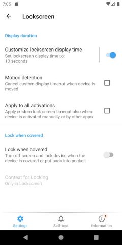 Glimpse Notifications для Android — скриншот 5
