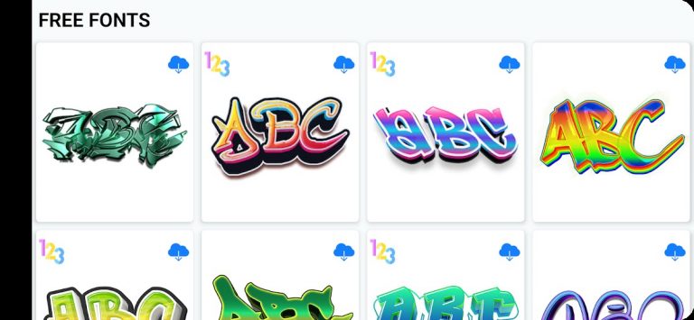 Graffiti Creator для Android — скриншот 1