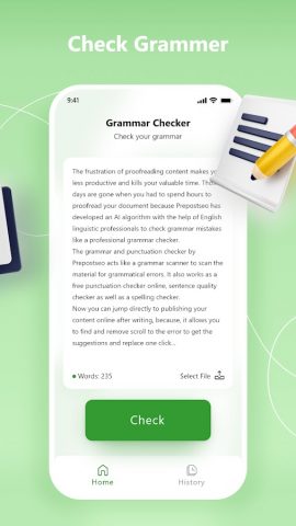 Grammar Checker для Android — скриншот 3