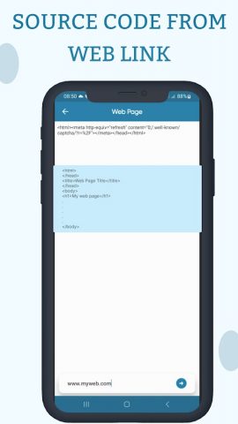 Программа просмотра HTML для Android — скриншот 4