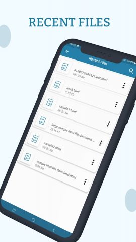 Программа просмотра HTML для Android — скриншот 5