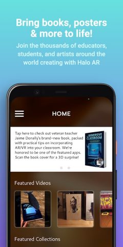 Halo AR — 3D Creator & Scanner для Android — скриншот 3
