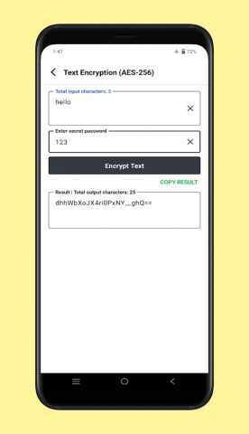 Hash Gen — Hash Generator для Android — скриншот 3