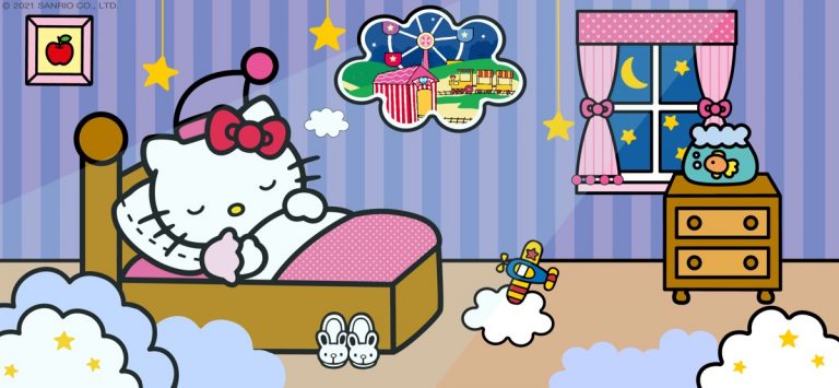 Hello Kitty: Сказки На Ночь для iOS — скриншот 1