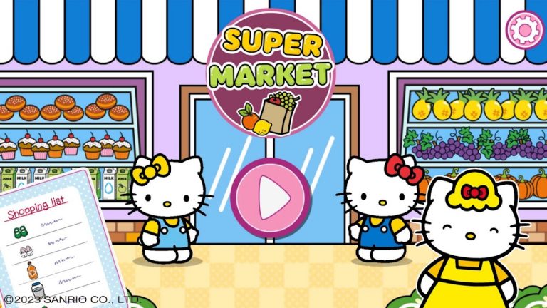 Hello Kitty: Игра Супермаркет — скриншот 1