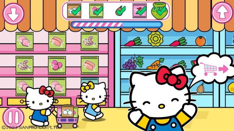 Hello Kitty: Игра Супермаркет — скриншот 2