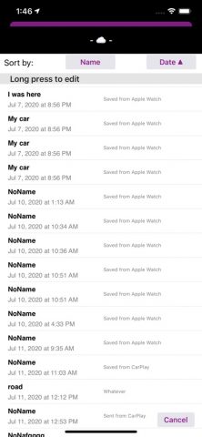 Локатор для iOS — скриншот 4