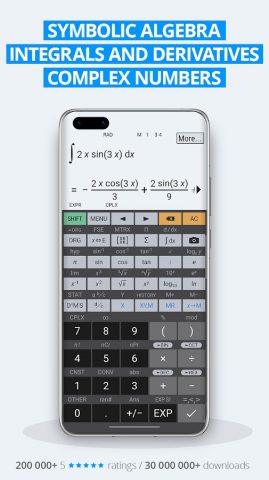 HiPER Calc Pro для Android — скриншот 5