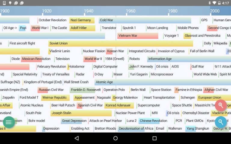 History Timeline для Android — скриншот 3