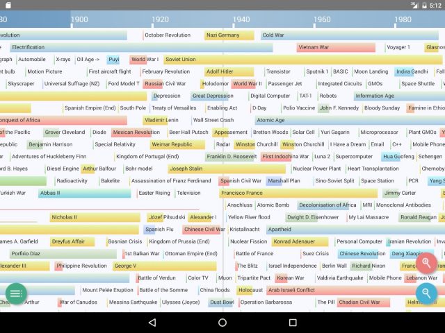 History Timeline для Android — скриншот 4