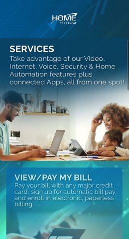 Home Telecom для Android — скриншот 1