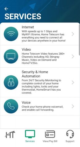 Home Telecom для Android — скриншот 2
