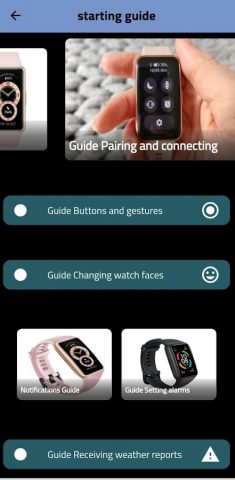 Honor Band 6 App|Guide для Android — скриншот 1