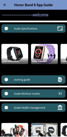 Honor Band 6 App|Guide для Android — скриншот 2