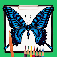 Как легко нарисовать бабочку для Android