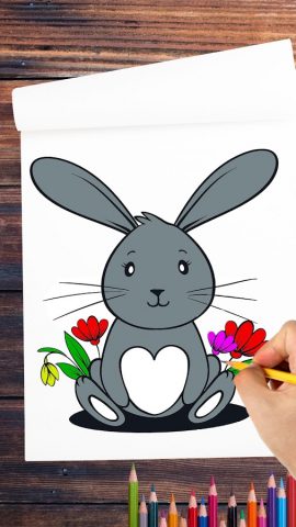 Как Нарисовать Кролика для Android — скриншот 5