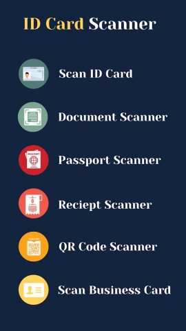 ID Card Scanner : ID Scanner для Android — скриншот 1
