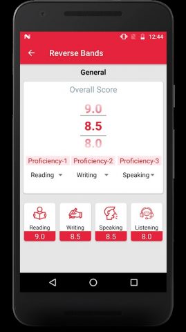 IELTS Band Score Calculator для Android — скриншот 5