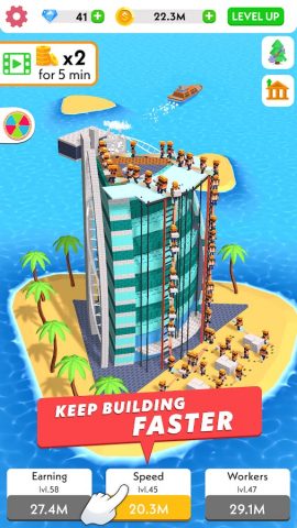 Idle Construction 3D для Android — скриншот 2