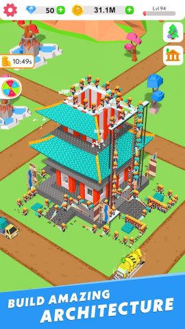 Idle Construction 3D для Android — скриншот 4