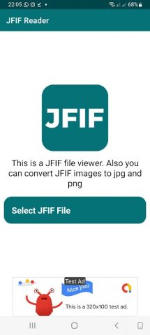 JFIF Viewer & Converter для Android — скриншот 1