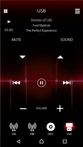 JVC Remote для Android — скриншот 2
