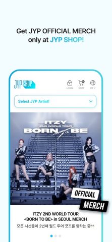 JYP SHOP для iOS — скриншот 3
