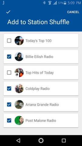 Jango Radio — скриншот 3