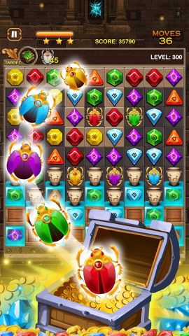 Jewel Ancient:Египет Три в ряд для Android — скриншот 5