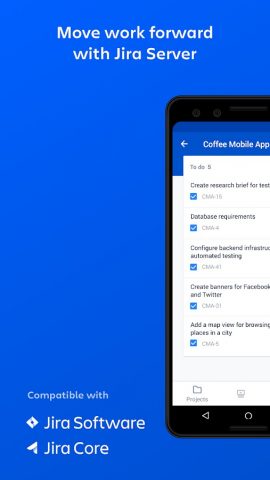 Jira Data Center для Android — скриншот 1