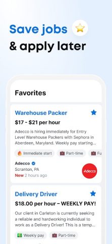 Jooble — Job Search App для Android — скриншот 3