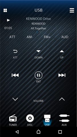 KENWOOD Remote для Android — скриншот 2
