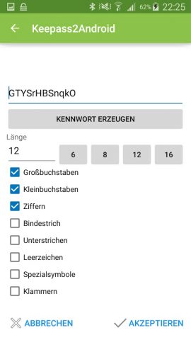 Keepass2Android для Android — скриншот 4