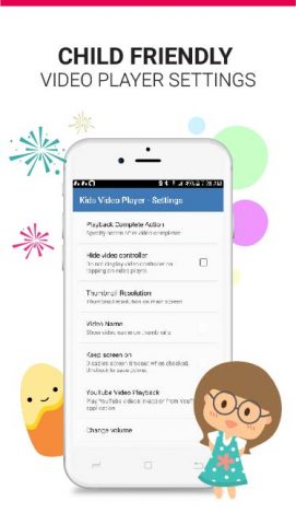 Kids Safe Video Player для Android — скриншот 2