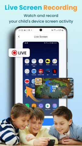 Мониторинг KidsGuard Pro для Android — скриншот 3