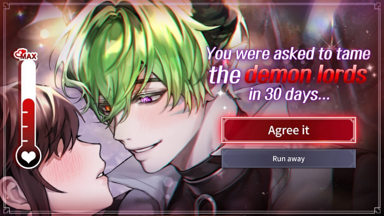 Kiss in Hell: Romance Otome для Android — скриншот 1