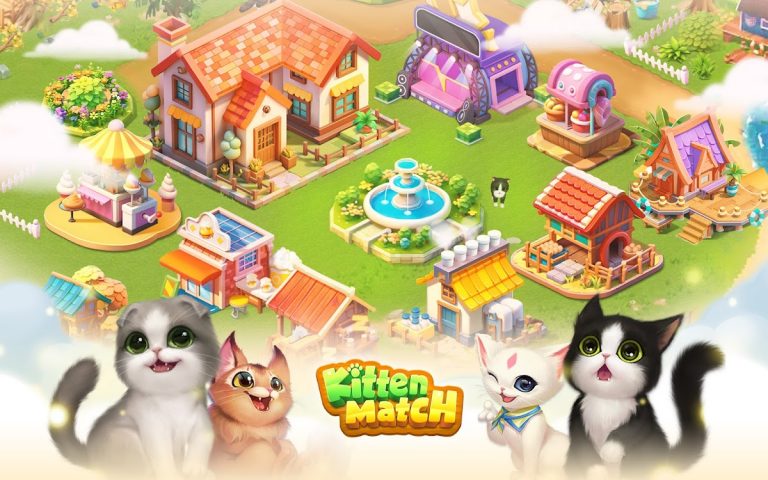 Kitten Match для Android — скриншот 1