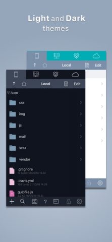 Koder Code Editor для iOS — скриншот 1