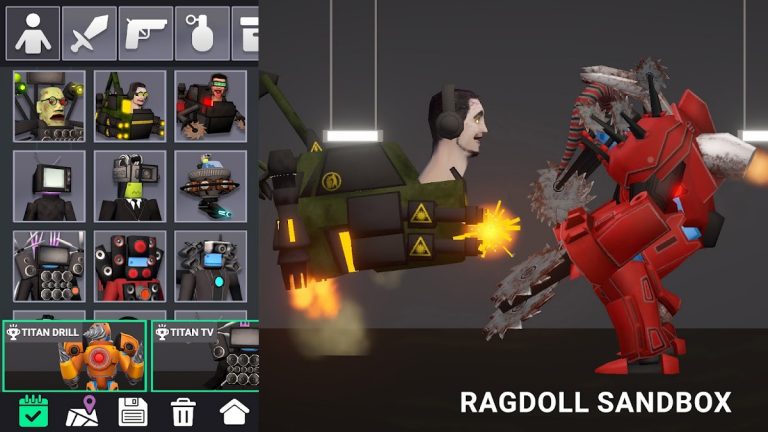 Last Play: Ragdoll Sandbox для Android — скриншот 1