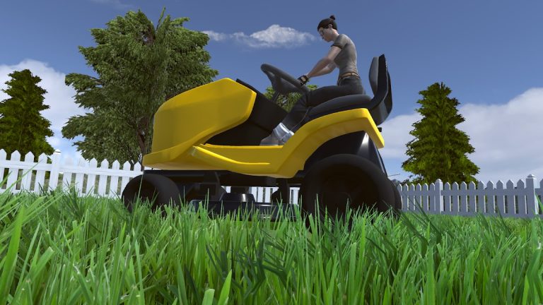 Lawn Mower — Симулятор косилки для Android — скриншот 1