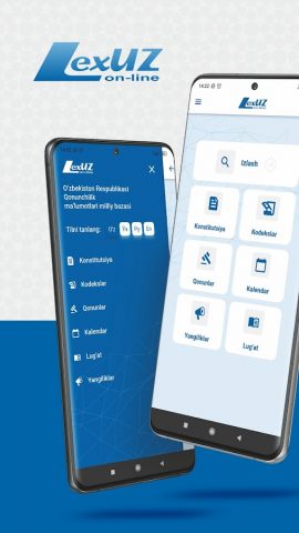 LexUz для Android — скриншот 1