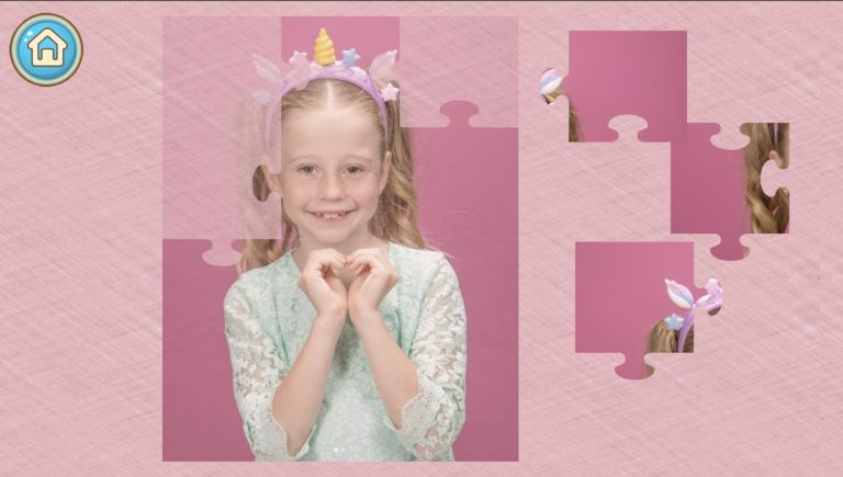 Лайк Настя Игра Пазлы для Android — скриншот 1