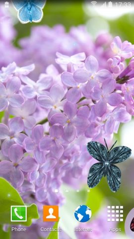 Сирень Живые Обои для Android — скриншот 4
