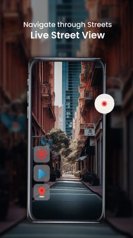 Живой просмотр улиц – GPSкарта для Android — скриншот 1