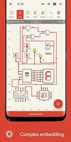 Симулятор Логической Схемы Pro для Android — скриншот 2
