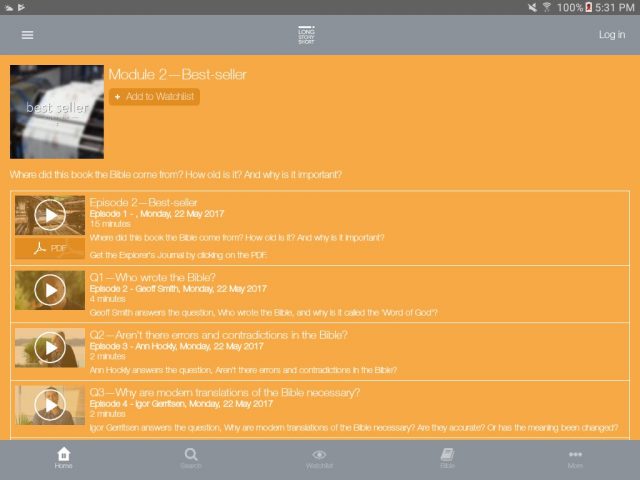 Long Story Short для Android — скриншот 4