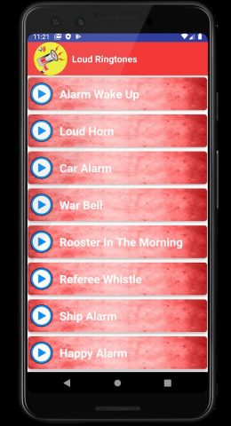 Громкие Рингтоны для Android — скриншот 1